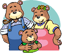 cartoon three bears